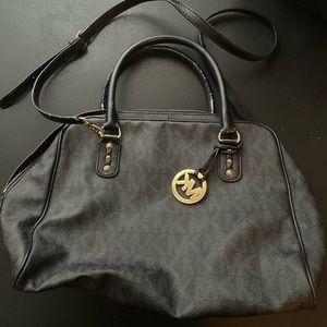 Michael Kors logo Black handbag